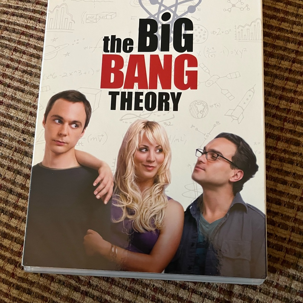 Warner Bros. The Big Bang Theory DVD - Black, Red, White